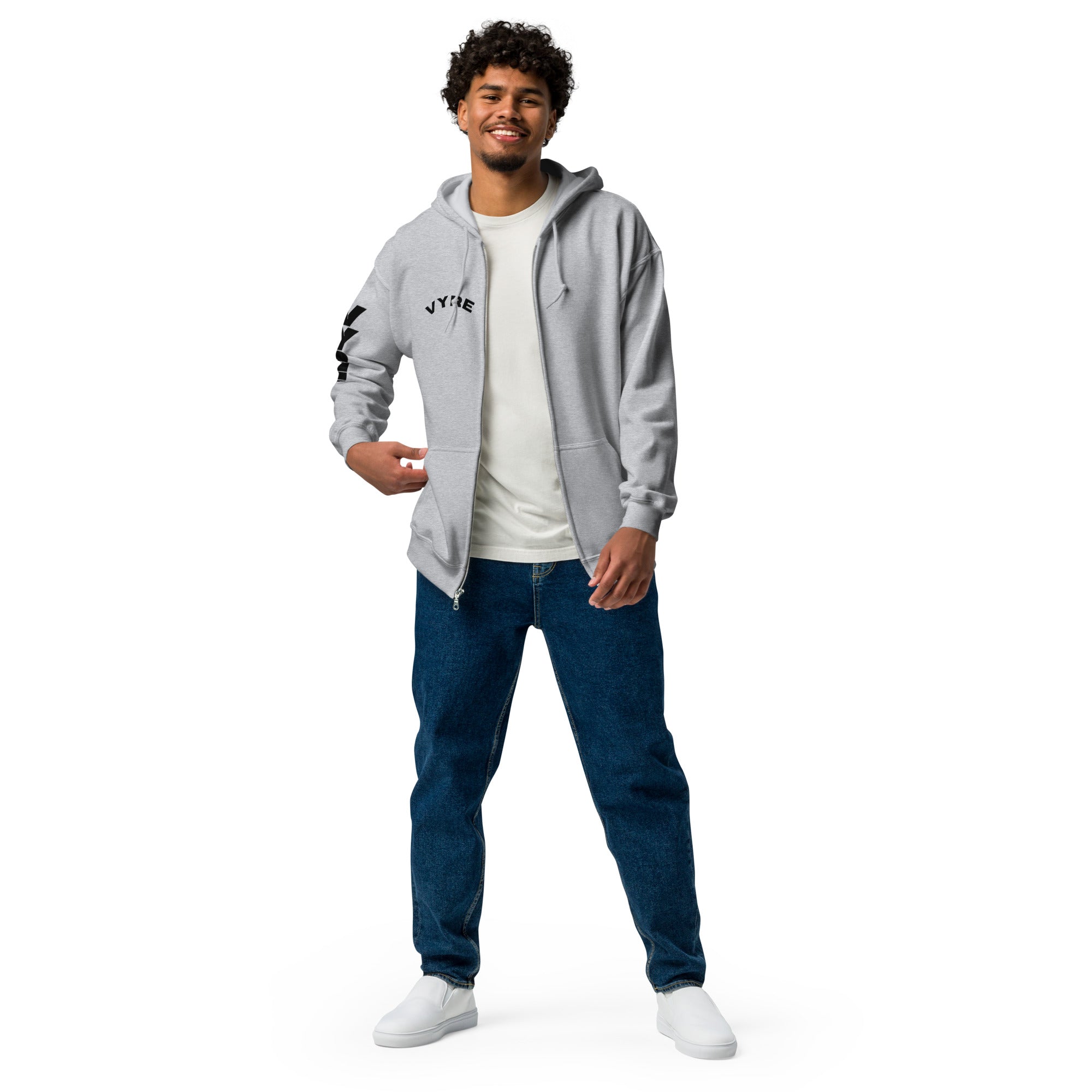 Unisex Heavy-Blend Zip Hoodie